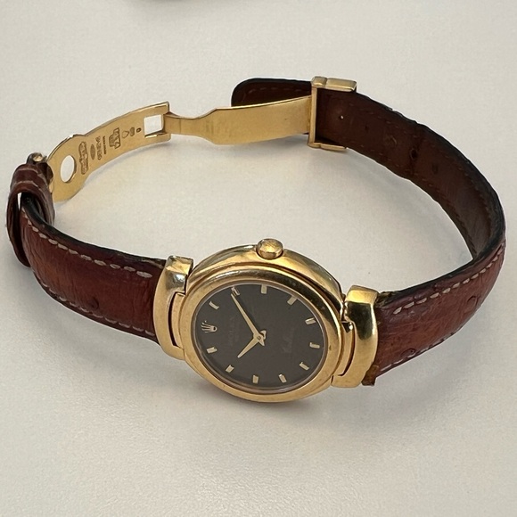 Stunning Rolex Cellini 6621 18K Gold Quartz Wristwatch - Picture 3 of 11